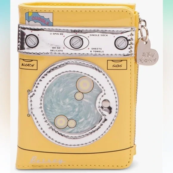 Yellow Washing Machine Wallet - Picture 1 of 5